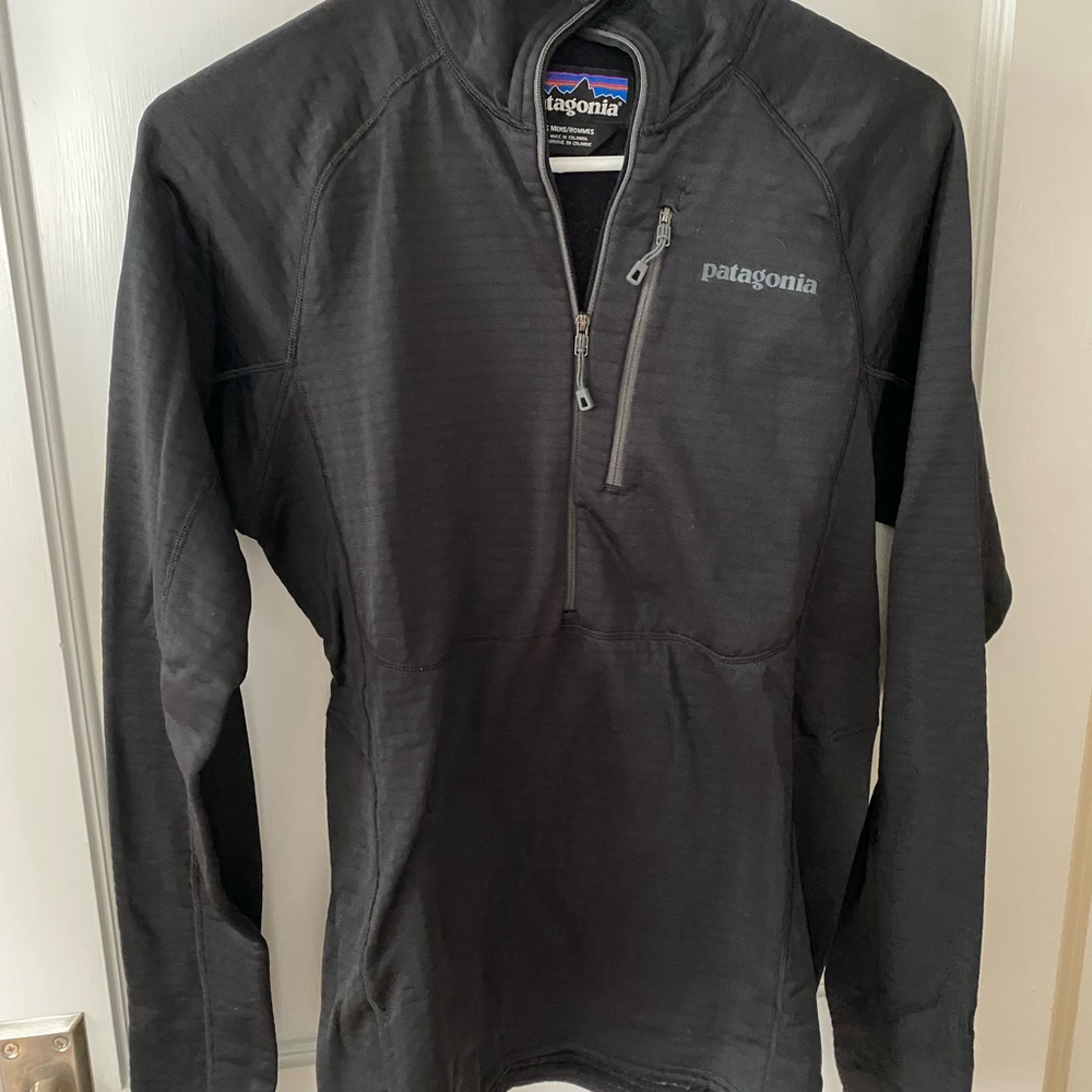 Patagonia Black Half-Zip Jacket